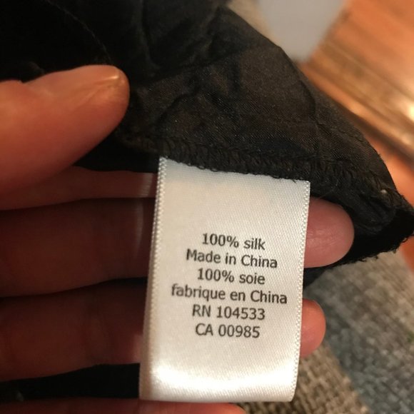 nanette lepore Silk Crinkle Chiffon top size 2 - Picture 7 of 7